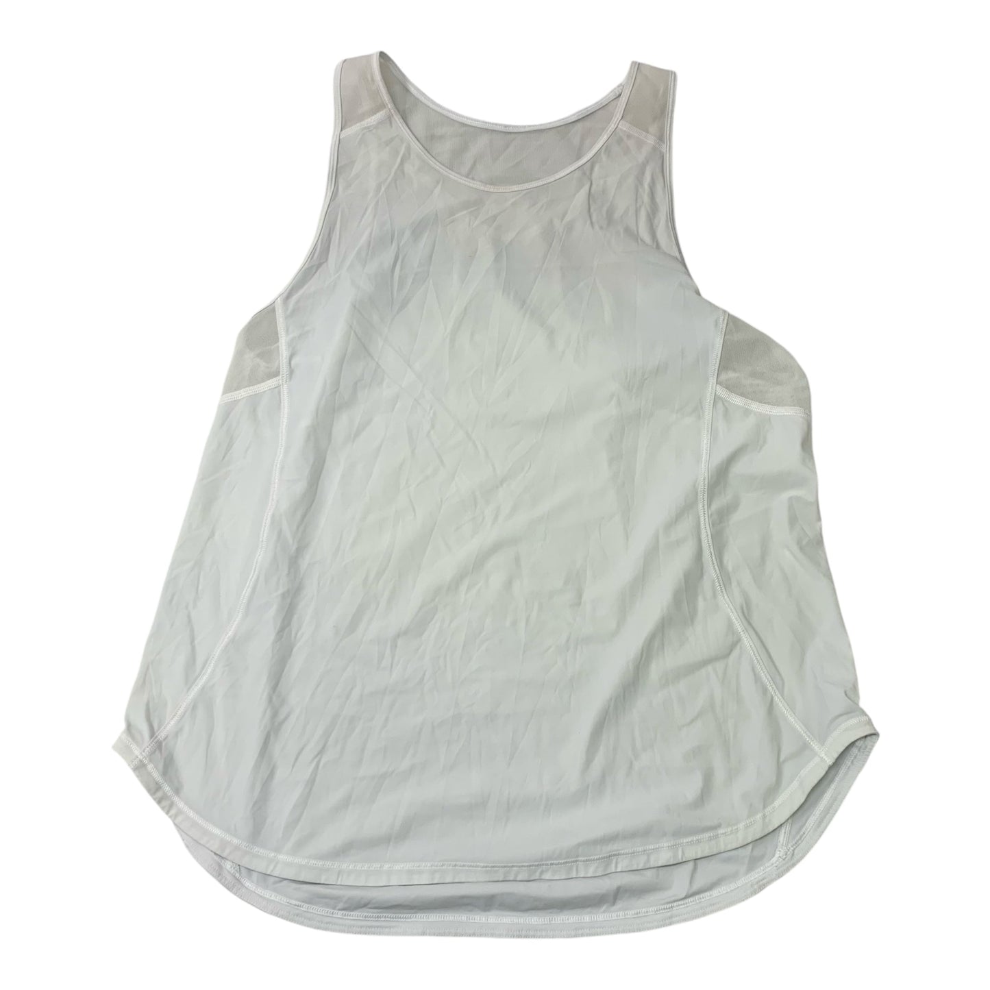 Athletic Tank Top By Lululemon In White, Size: S