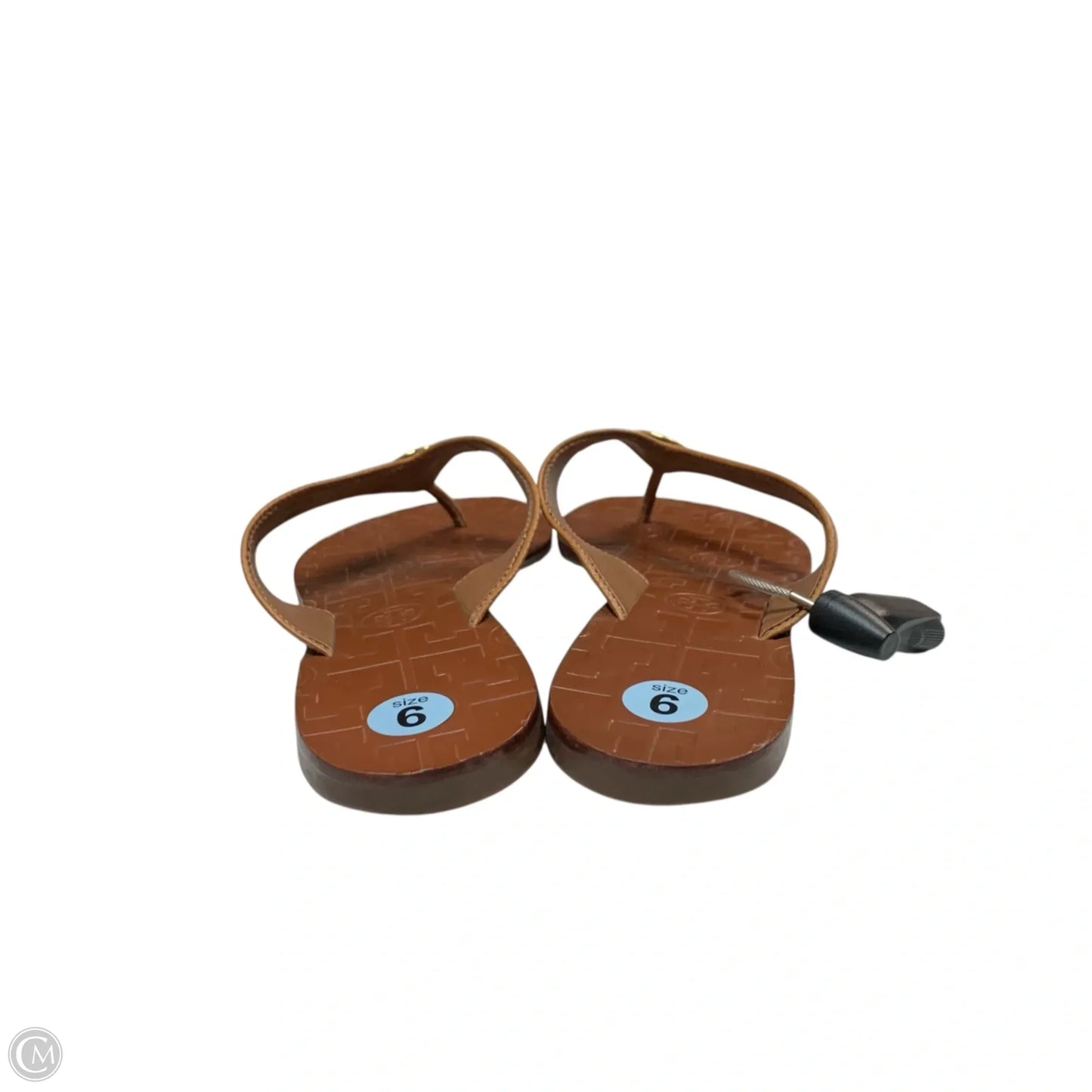 Sandals Designer By Tory Burch In Brown, Size: 6