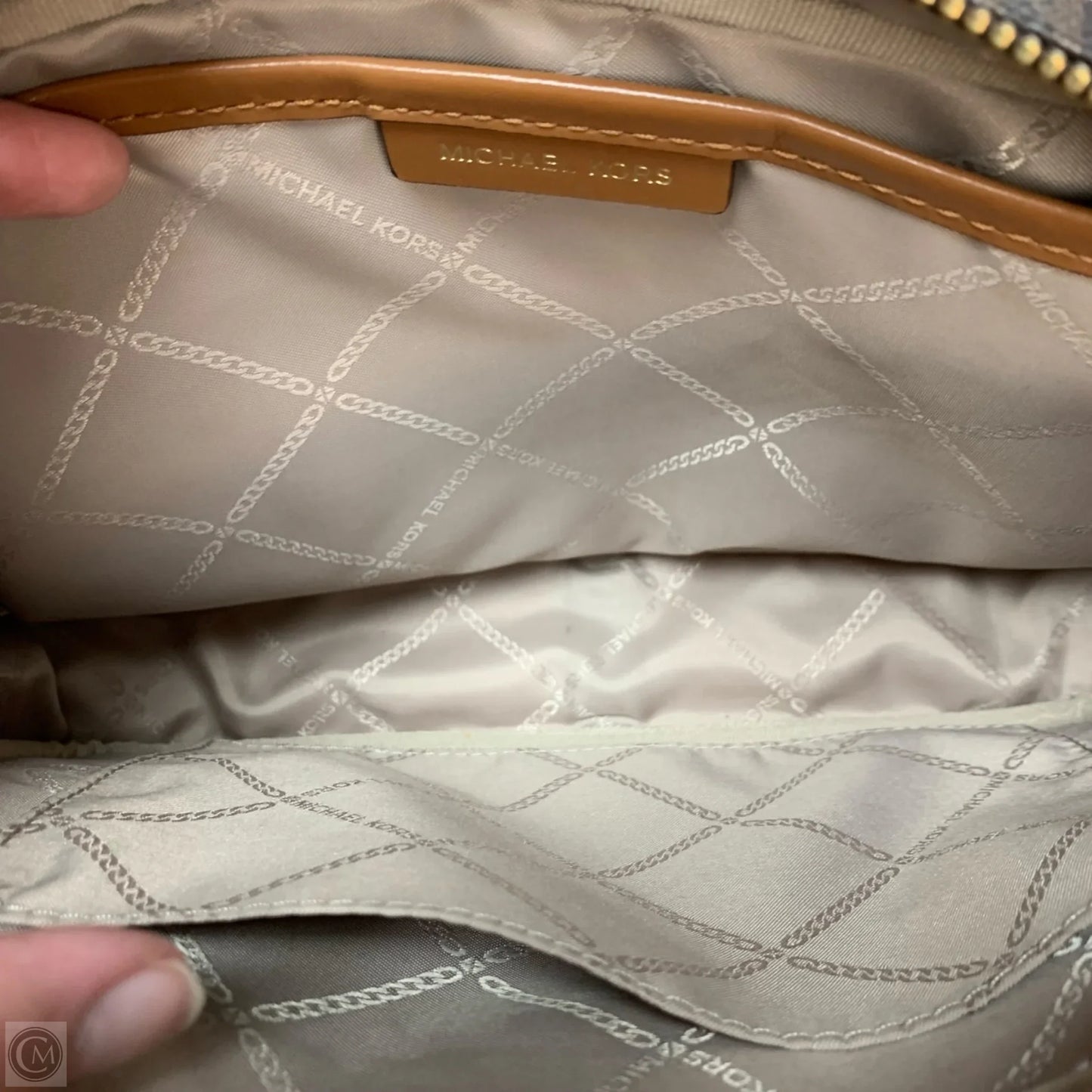 Crossbody Designer By Michael Kors, Size: Medium