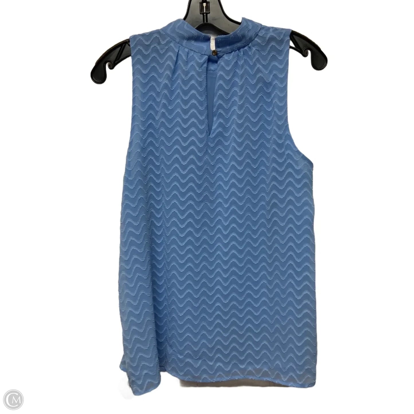 Top Sleeveless By Maeve In Blue, Size: M