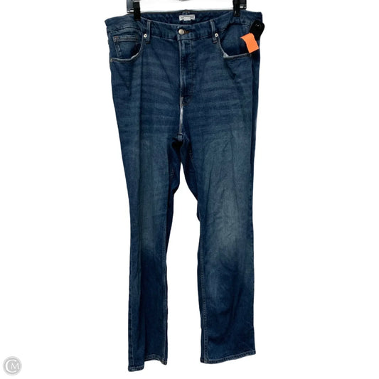 Jeans Straight By Good American In Blue Denim, Size: 14