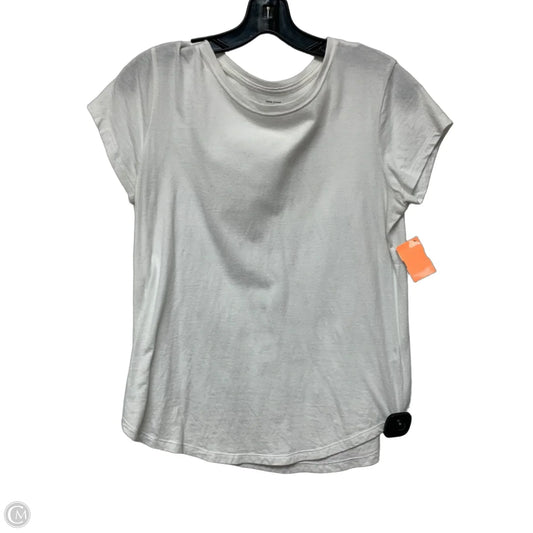 Top Short Sleeve Basic By Abercrombie And Fitch In White, Size: M