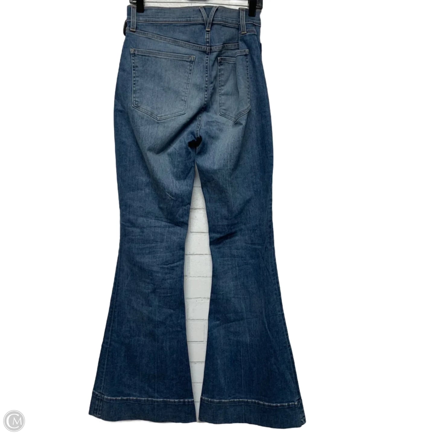 Jeans Flared By Veronica Beard In Blue Denim, Size: 12