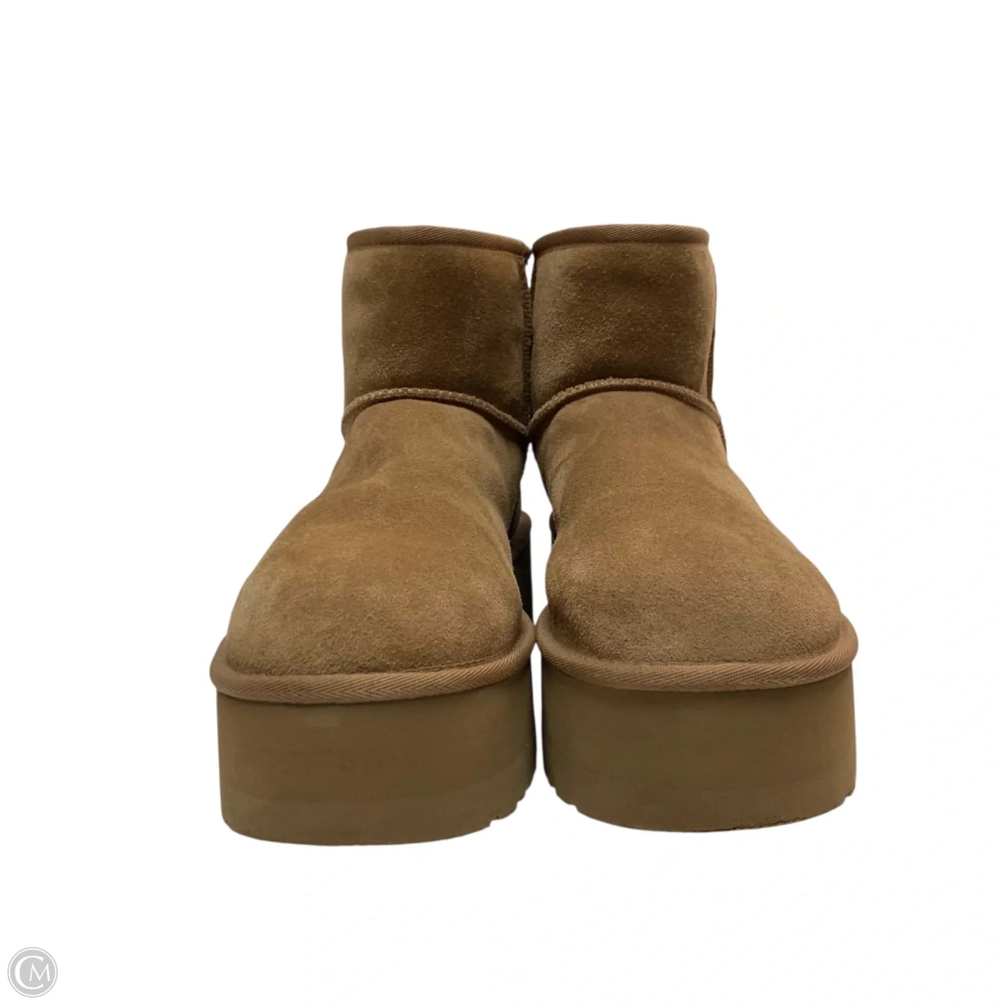 Boots Designer By Ugg In Tan, Size: 10