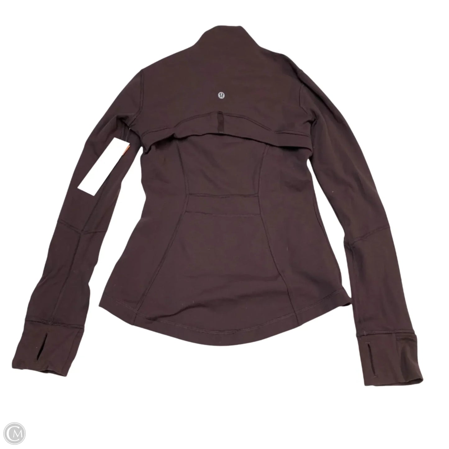 Athletic Jacket By Lululemon In Maroon, Size: S