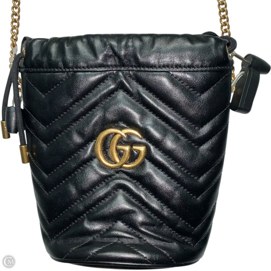 Crossbody Luxury Designer By Gucci, Size: Small