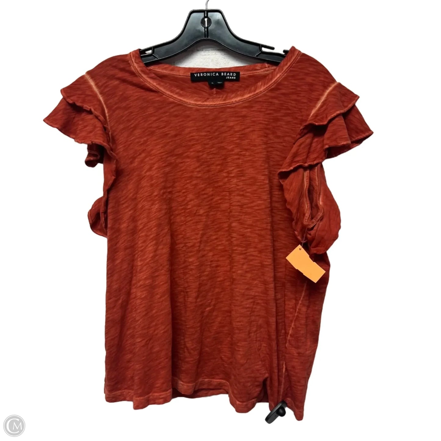 Top Sleeveless By Veronica Beard In Orange, Size: Xl