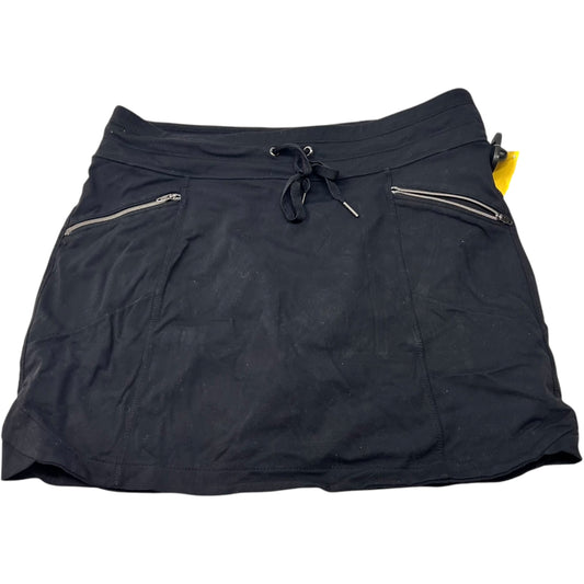 Athletic Skort By Athleta In Black, Size: S