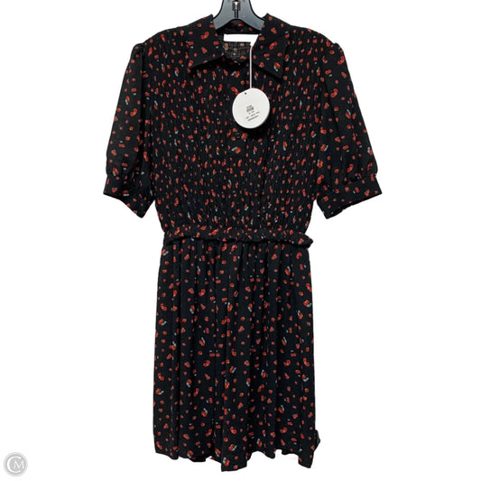 Dress Designer By See By Chloe In Black & Red, Size: M