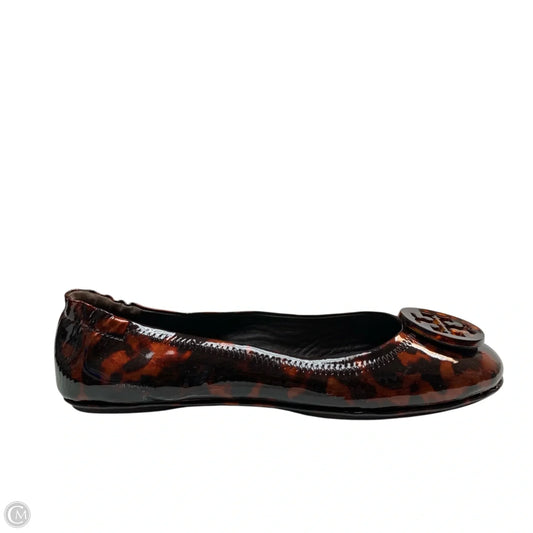 Shoes Designer By Tory Burch In Tortoise Shell Print, Size: 9