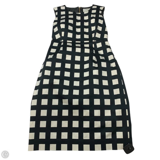 Dress Designer By Kate Spade In Black & Cream, Size: S