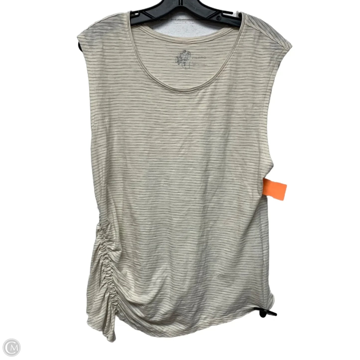 Top Sleeveless By Pilcro In Cream, Size: L