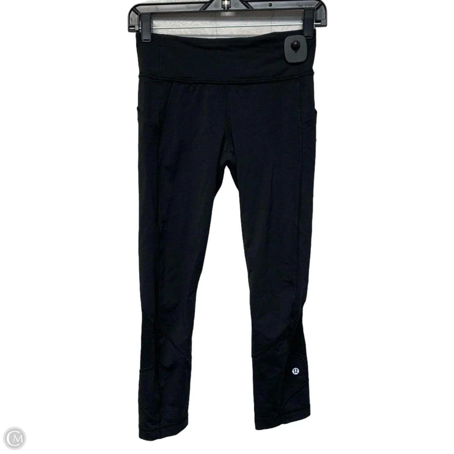 Athletic Leggings Capris By Lululemon In Black, Size: S