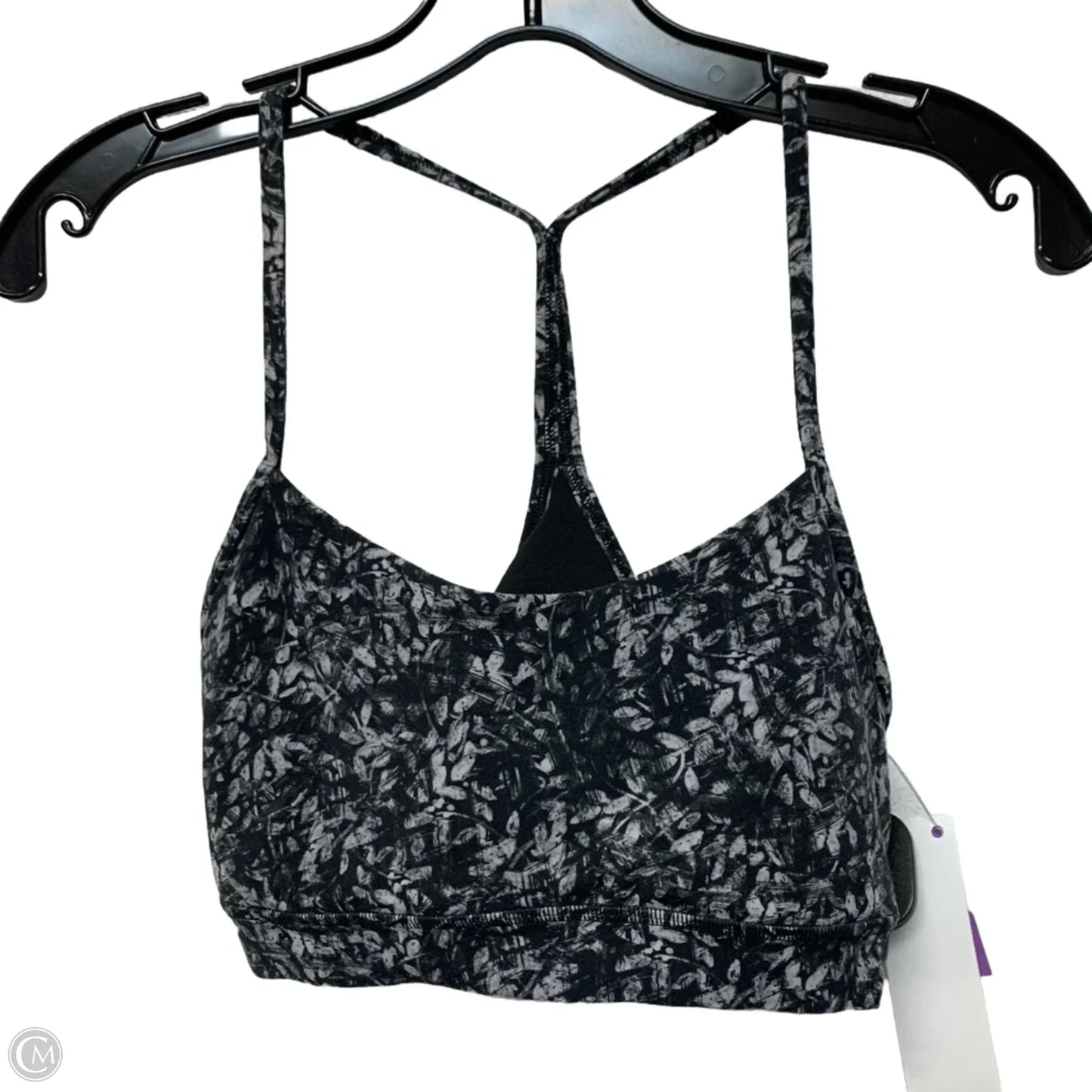 Athletic Bra By Lululemon In Grey, Size: M