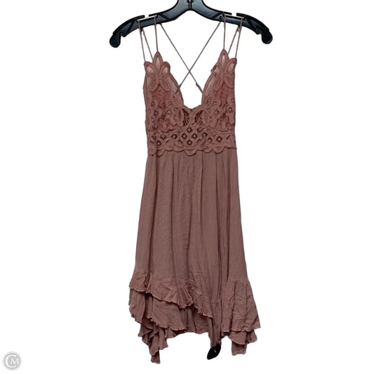 Dress Casual Short By Free People In Pink, Size: S