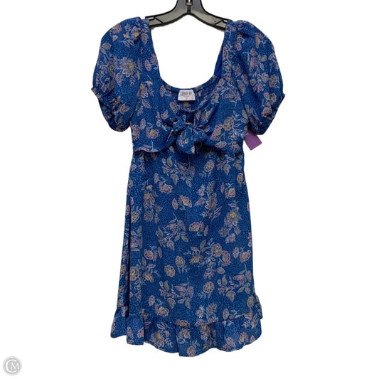 Dress Casual Short By Sienna Sky In Blue, Size: Xs