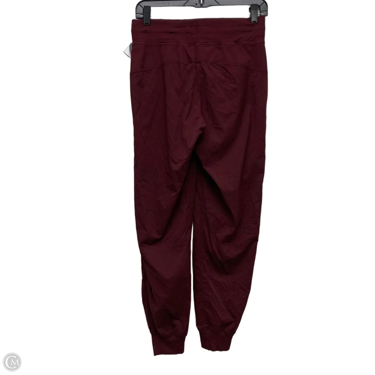 Athletic Pants By Lululemon In Maroon, Size: S