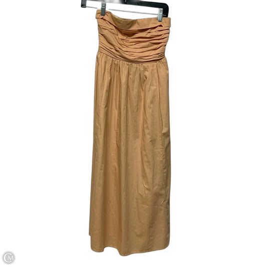 Dress Casual Maxi By Abercrombie And Fitch In Orange, Size: Xxsp