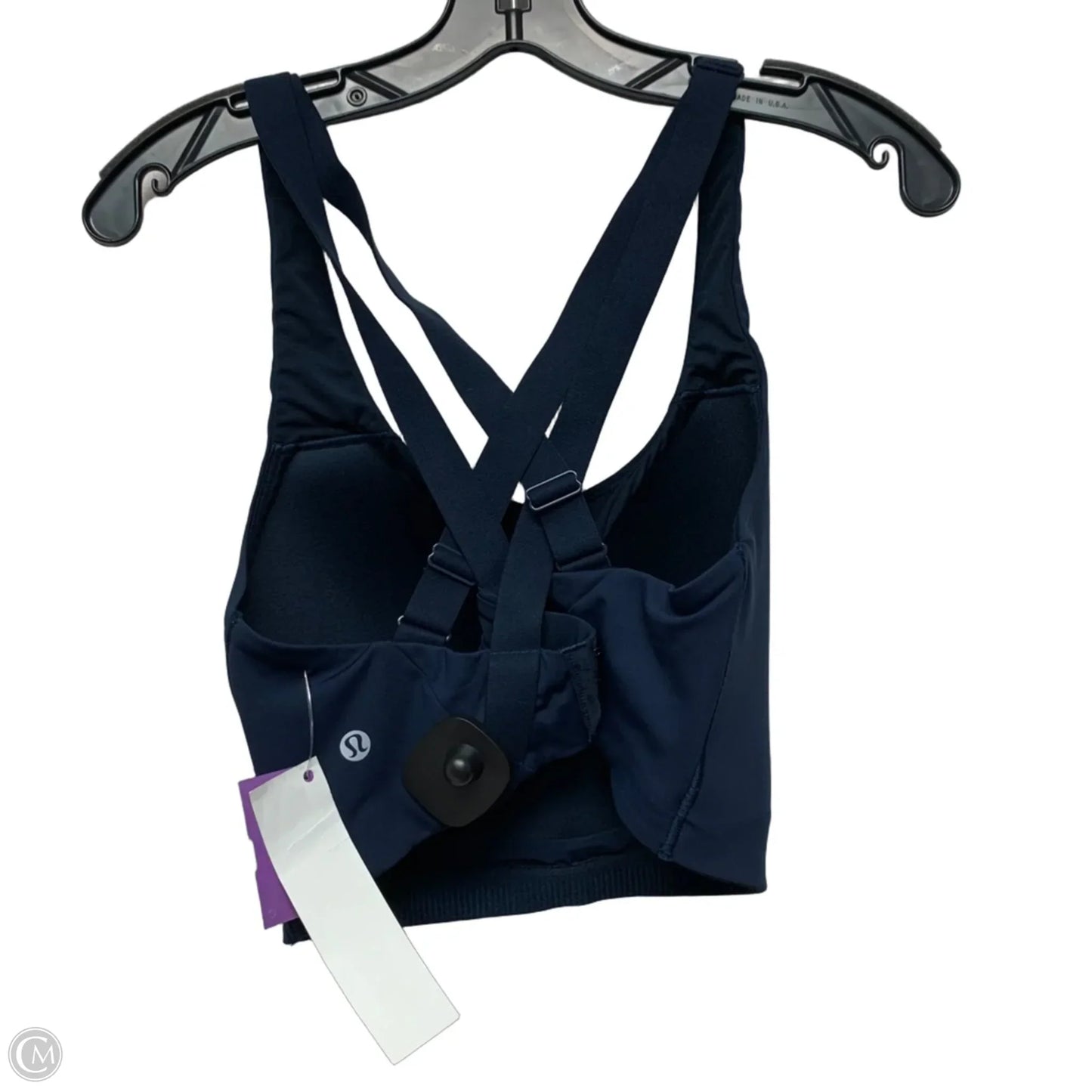 Athletic Bra By Lululemon In Blue, Size: L