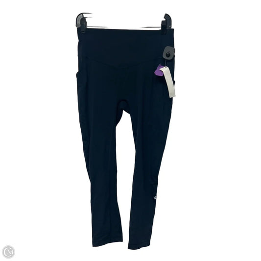 Athletic Leggings By Lululemon In Blue, Size: M