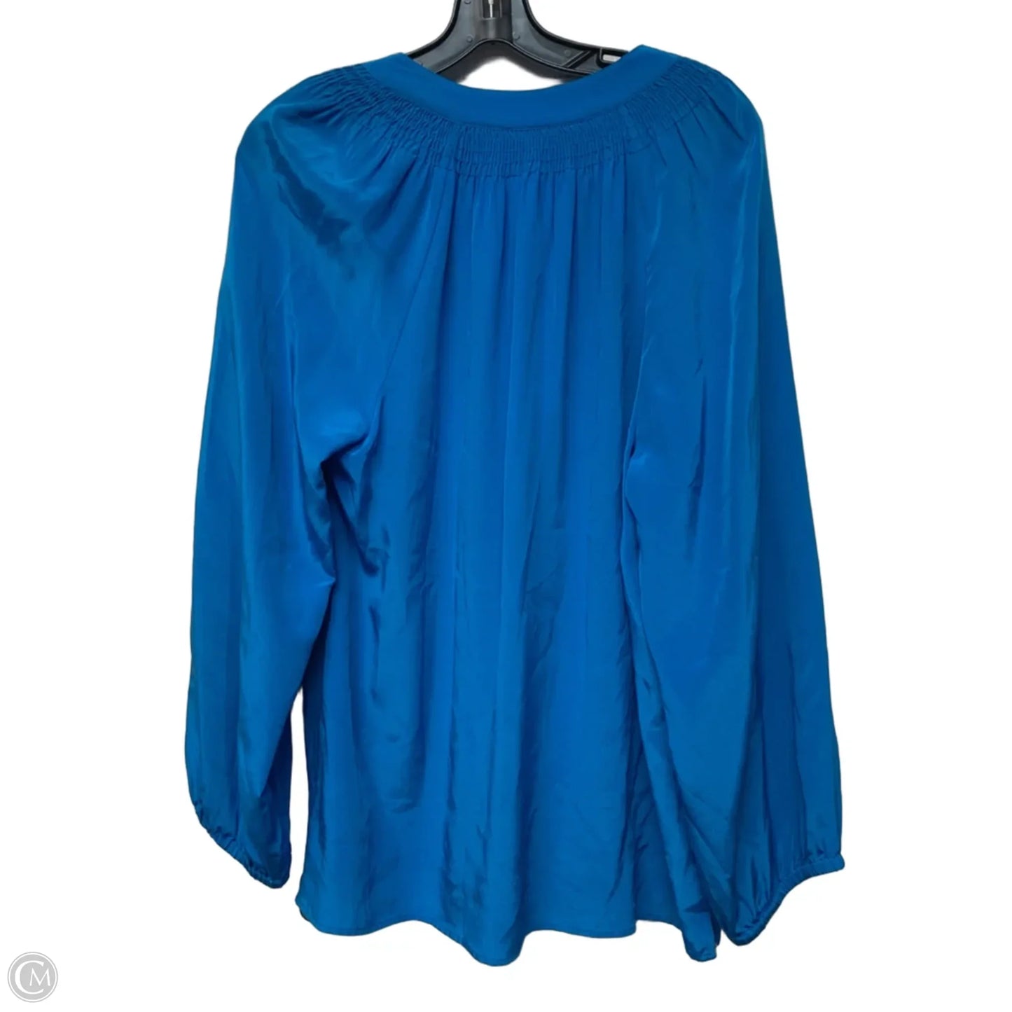 Top Long Sleeve Designer By Lilly Pulitzer In Blue, Size: L