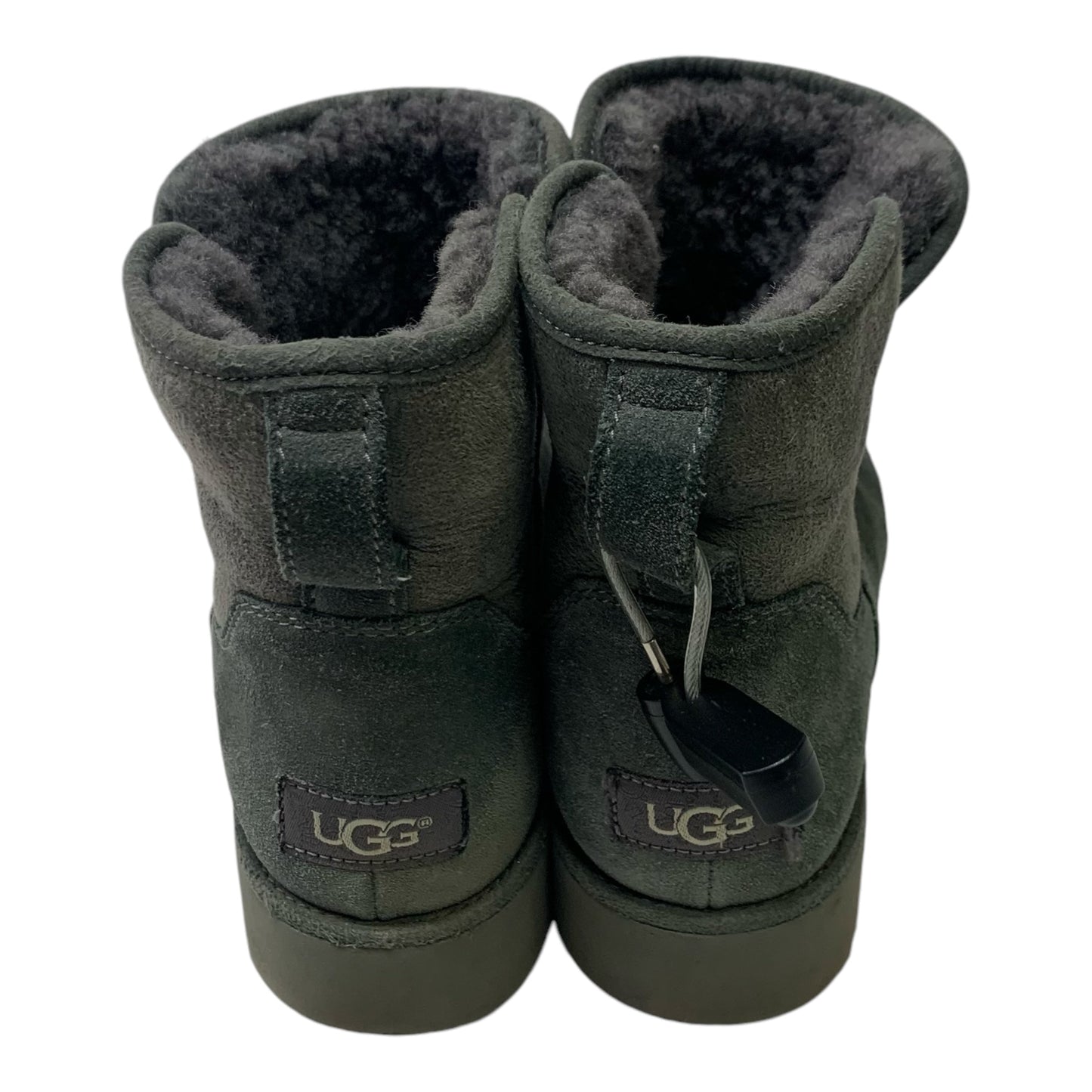 Boots Designer By Ugg In Grey, Size: 8