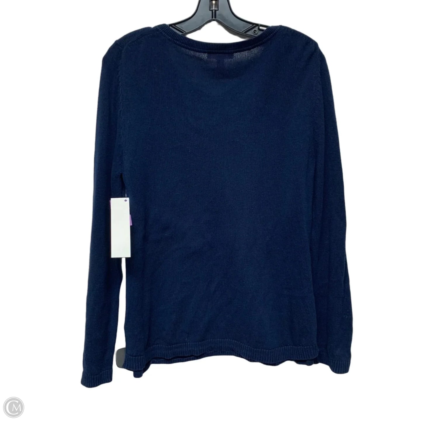 Sweater Designer By Lilly Pulitzer In Blue, Size: Xl