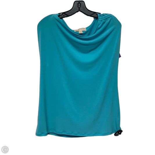 Top Short Sleeve By Michael By Michael Kors In Blue, Size: L