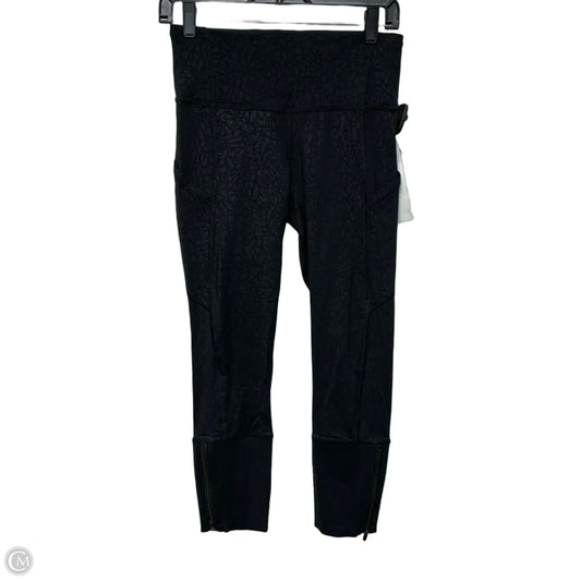 Athletic Leggings Capris By Lululemon In Black, Size: S