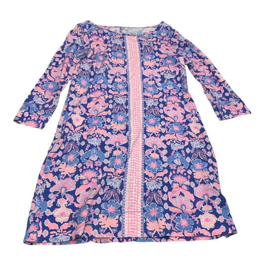 Dress Designer By Lilly Pulitzer In Blue & Pink, Size: M