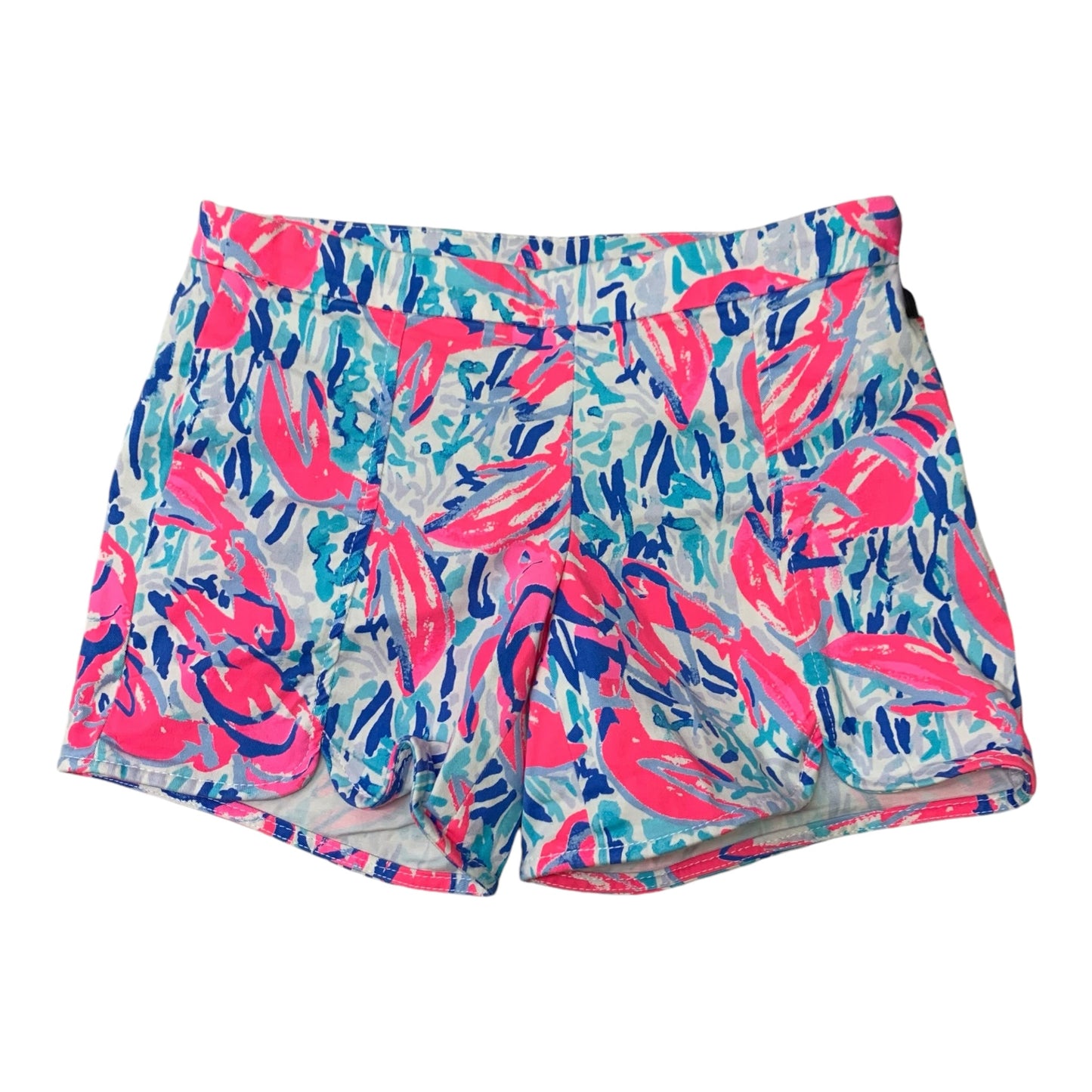 Shorts Designer By Lilly Pulitzer In Blue & Pink, Size: 0