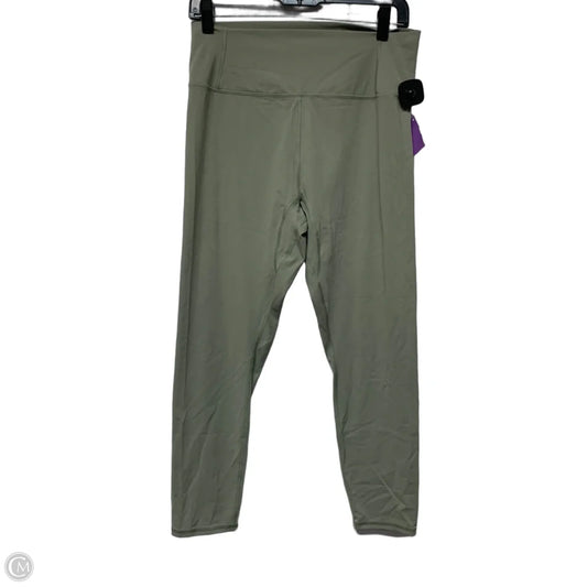 Athletic Leggings Capris By Free People In Green, Size: Xl
