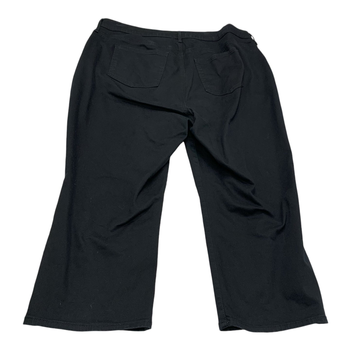 Pants Cropped By Not Your Daughters Jeans In Black, Size: 16