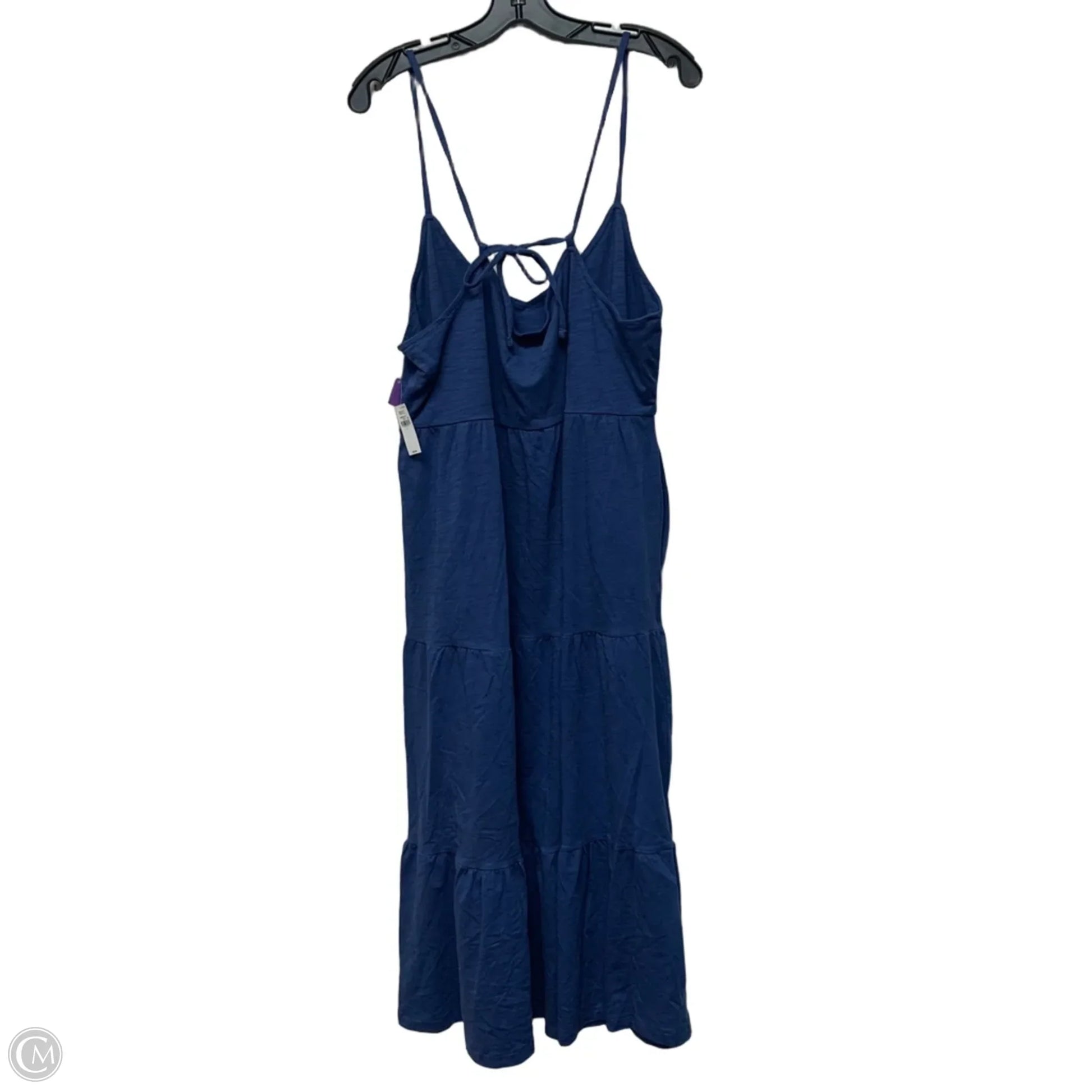 Dress Casual Midi By Old Navy In Blue, Size: L