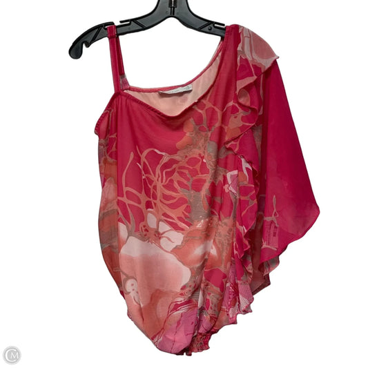 Top Sleeveless By Jules & Jim In Pink, Size: L