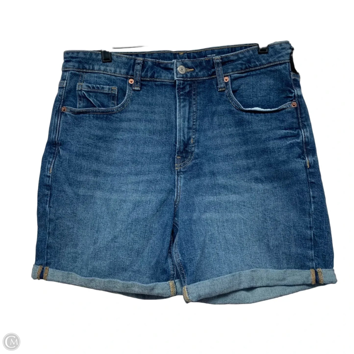 Shorts By Old Navy In Blue Denim, Size: 14