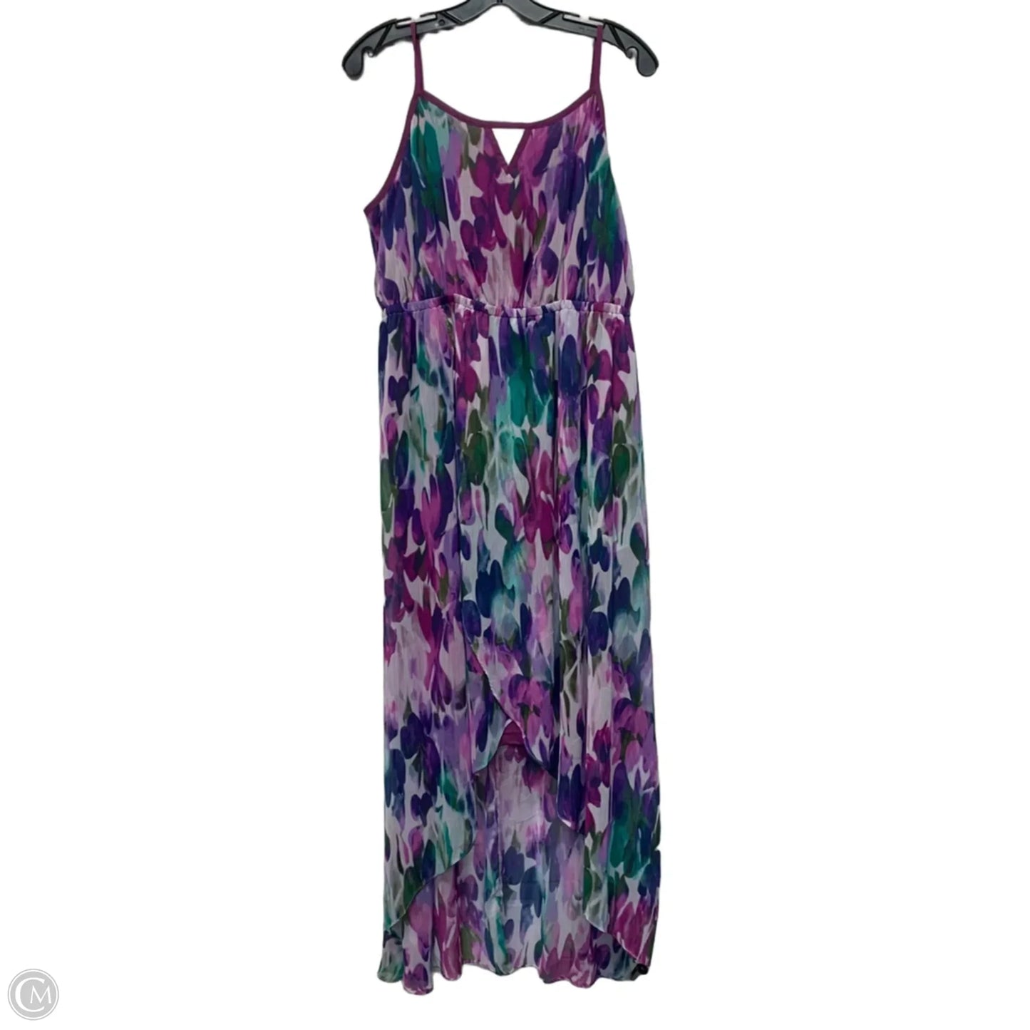 Dress Casual Midi By Lane Bryant In Purple, Size: Xl