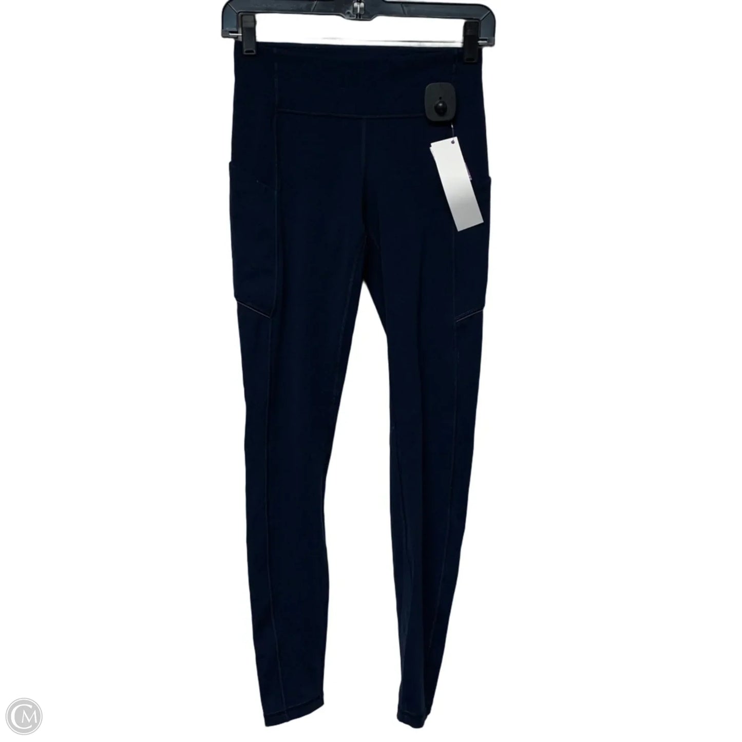 Athletic Leggings By Lululemon In Navy, Size: S