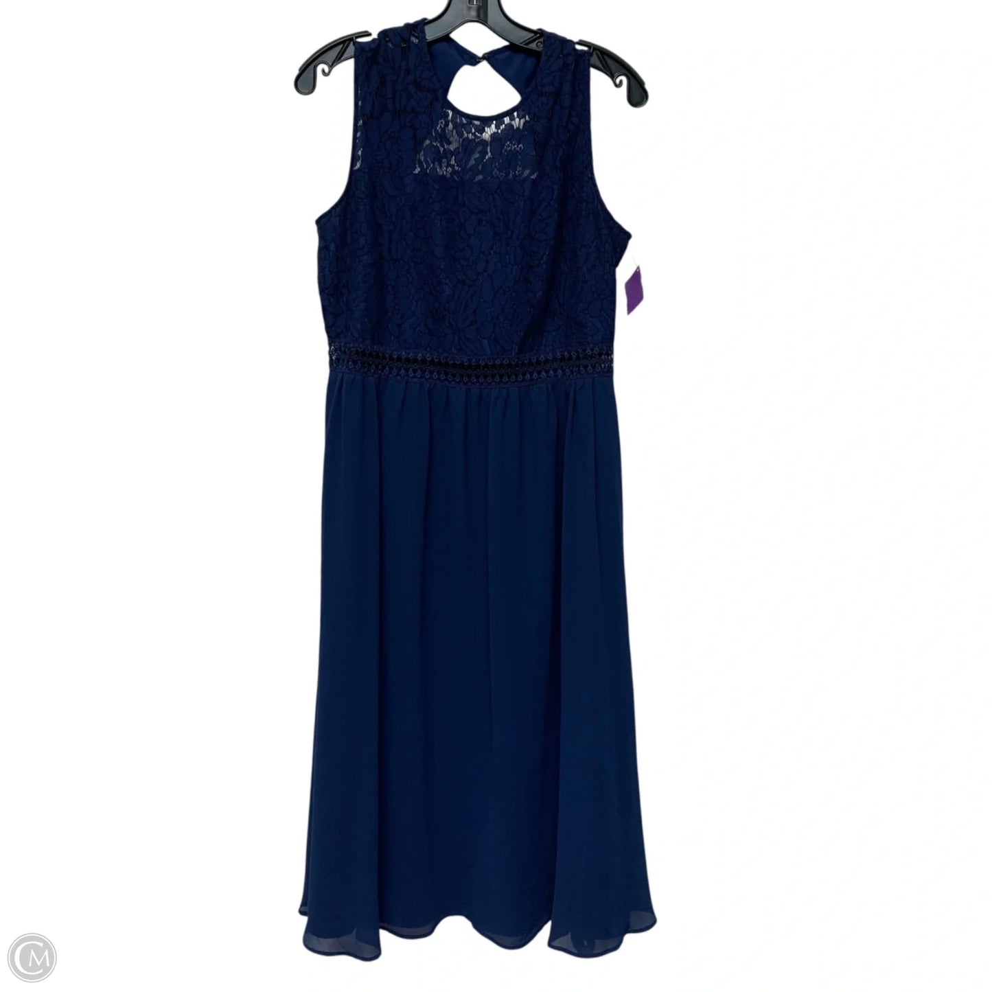 Dress Party Midi By truth & fable In Blue, Size: Xl
