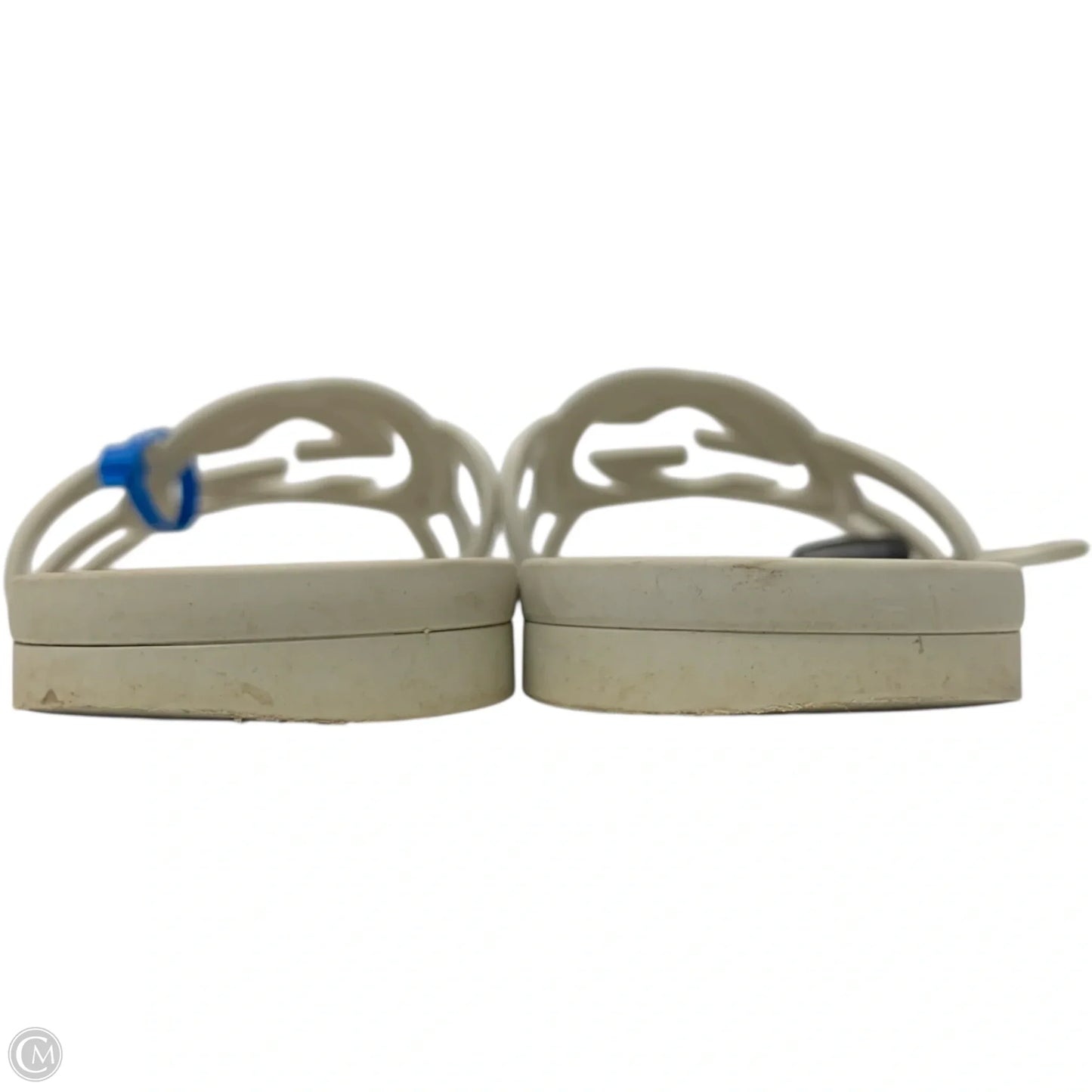 Sandals Luxury Designer By Gucci In White, Size: 8