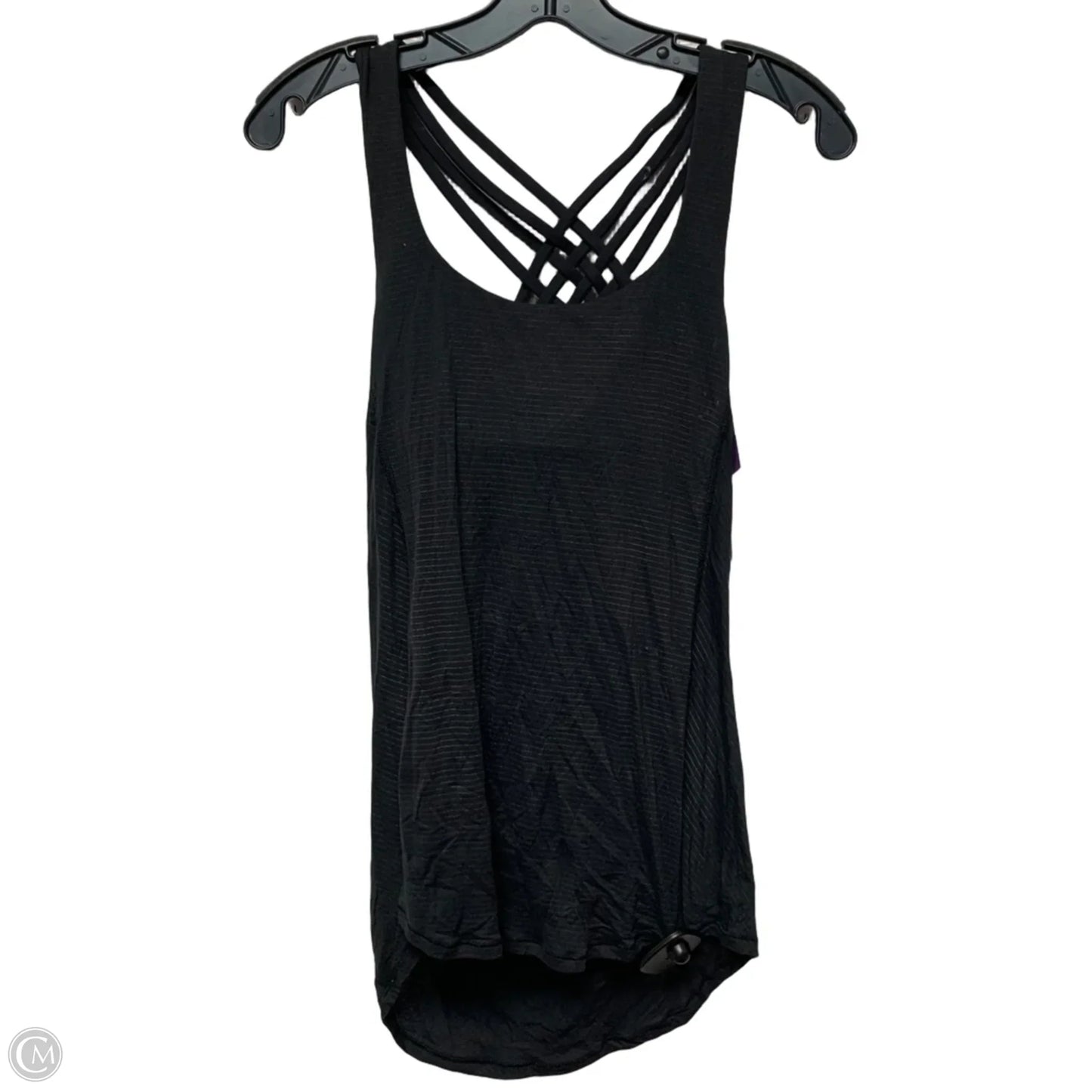 Athletic Tank Top By Lululemon In Black, Size: S