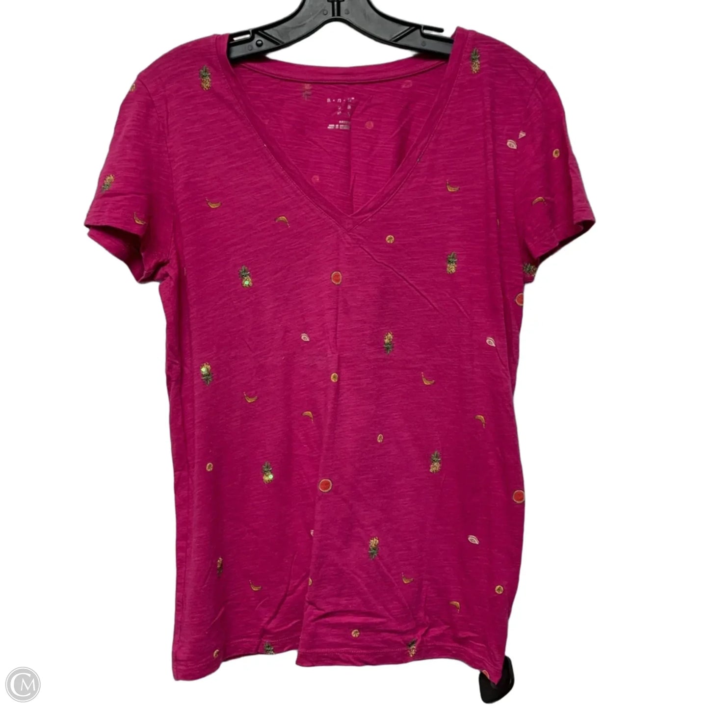 Top Short Sleeve By A New Day In Pink, Size: M