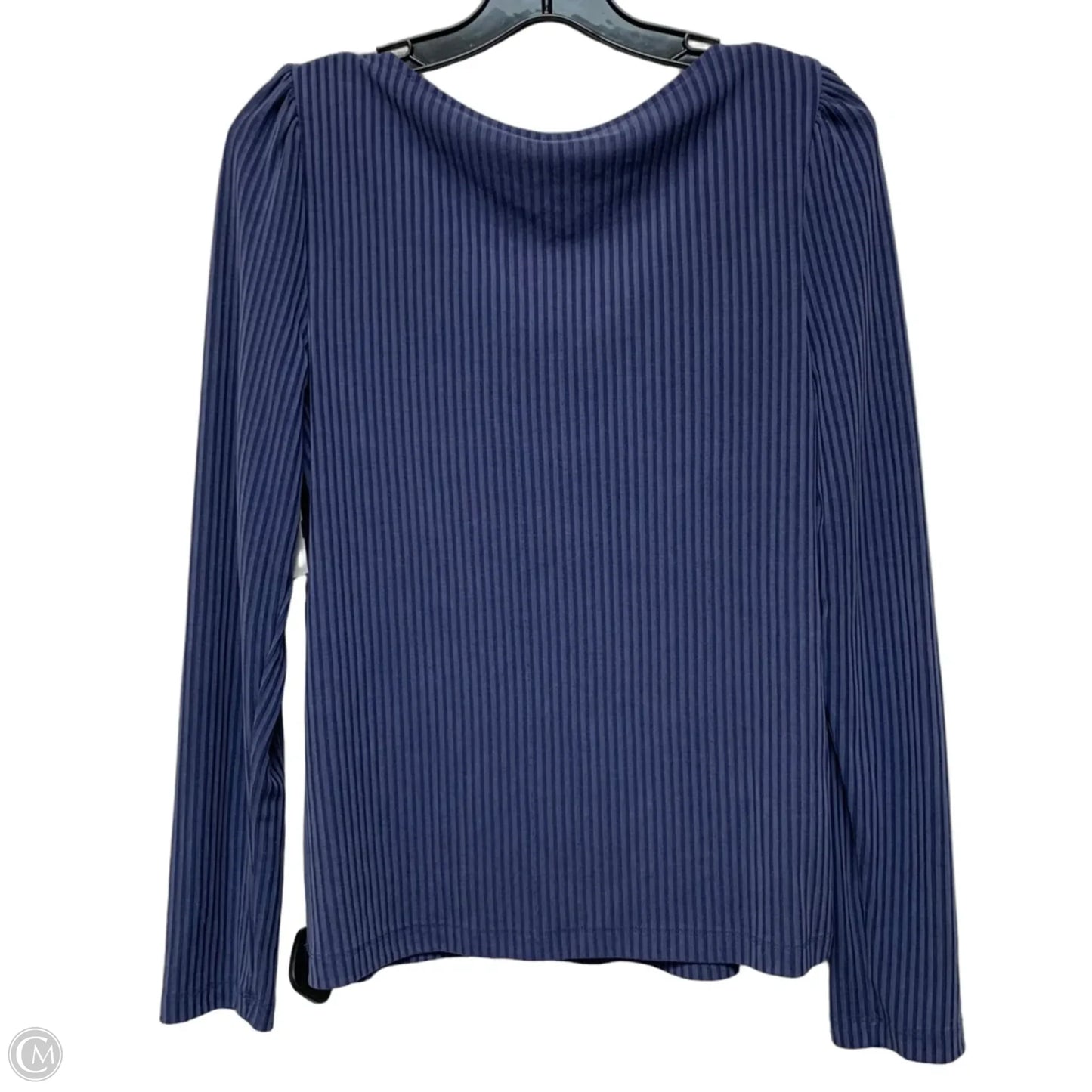 Top Long Sleeve By Anthropologie In Blue, Size: M