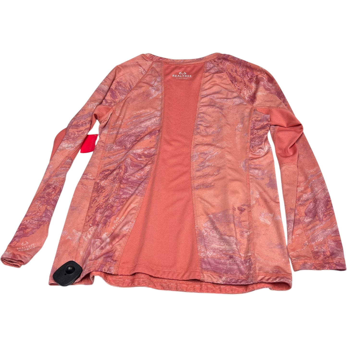 Athletic Top Long Sleeve Crewneck By Realtree In Pink, Size: M