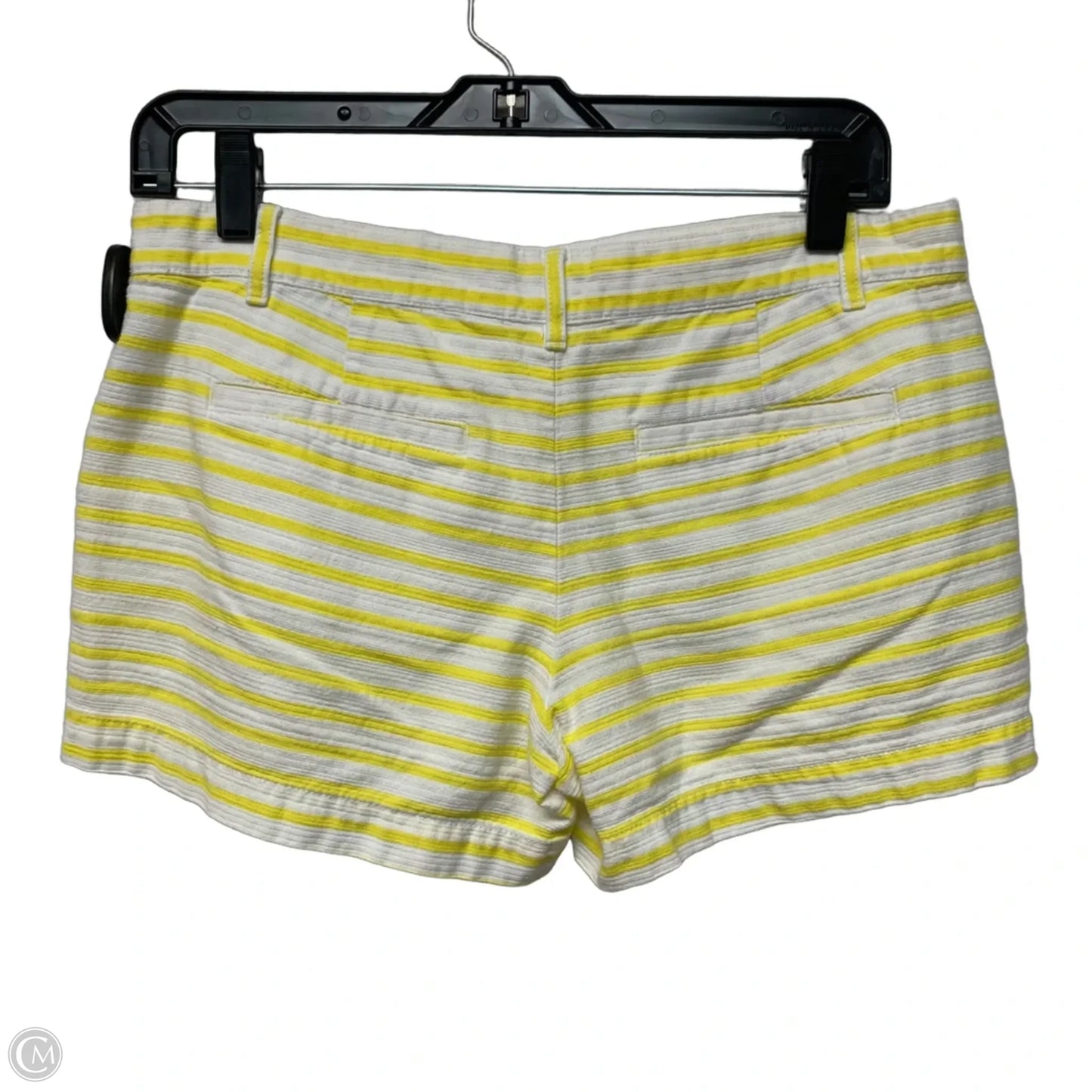 Shorts By Gap In White & Yellow, Size: 2