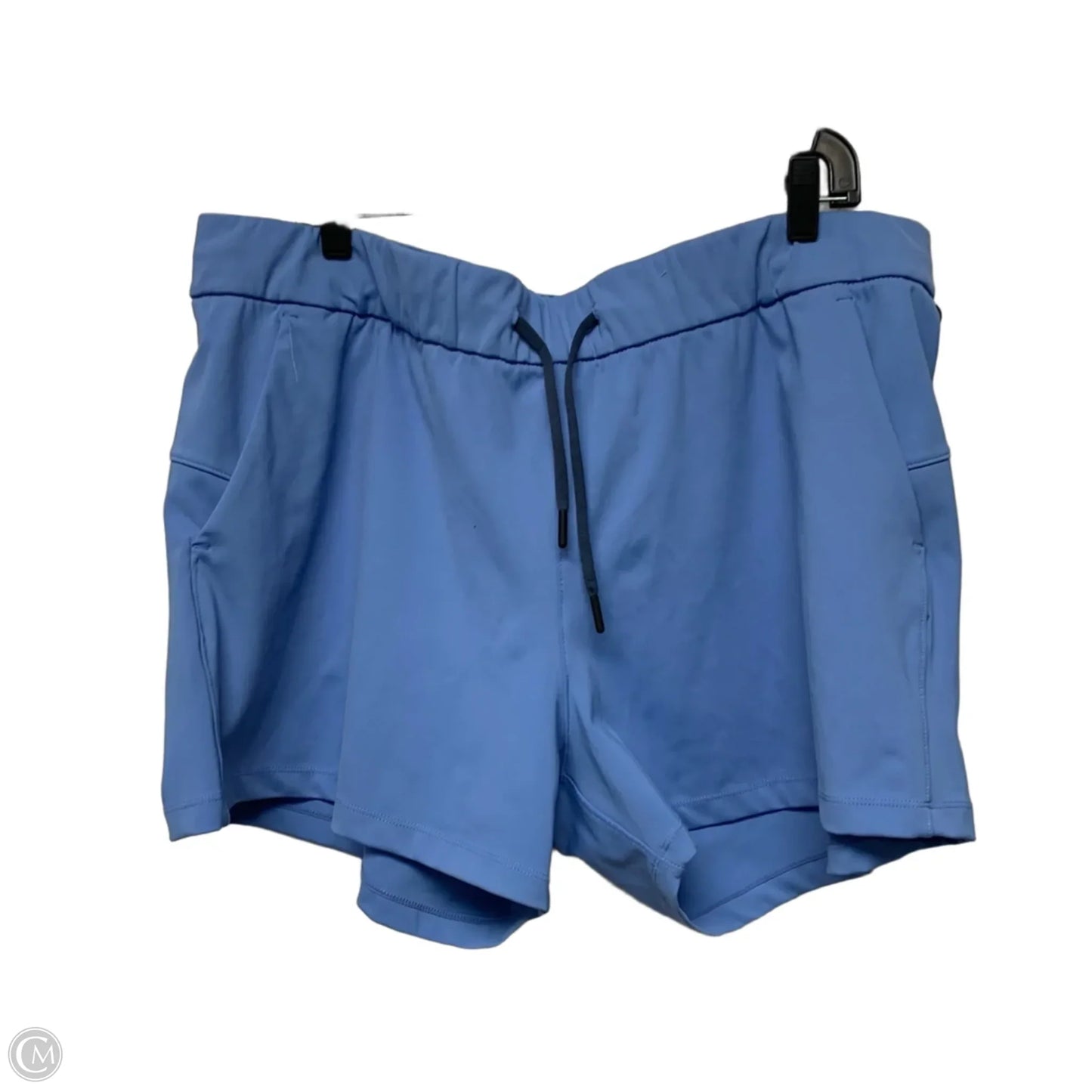 Athletic Shorts By Zyia In Blue, Size: 2x