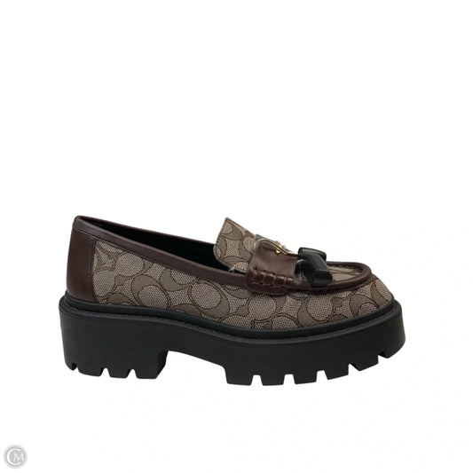 Shoes Designer By Coach In Brown, Size: 6.5