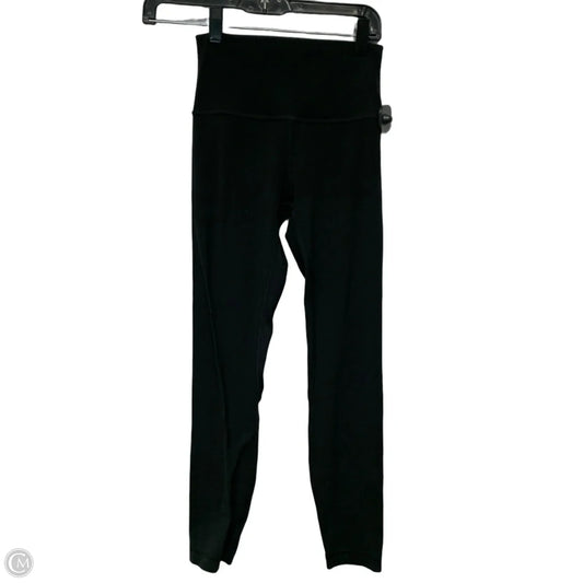 Athletic Leggings By Lululemon In Black, Size: S
