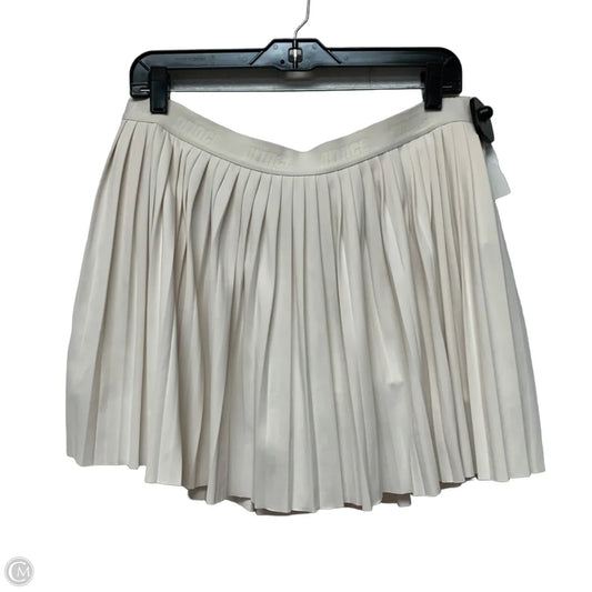 Athletic Skort By Prince In Cream, Size: L