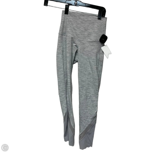 Athletic Leggings By Lululemon In Grey, Size: Xs